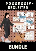 Vorschau - Arbeitsblätter - POSSESSIVE DETERMINERS - Merkblatt + Poster (D + EN) - Deckblatt