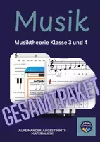 Vorschau - Arbeitsblätter - Materialpaket Musiktheorie: Notenlehre und Rhythmus in Klasse 3 und 4 - Deckblatt