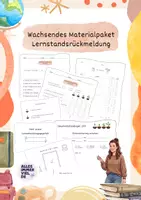 Vorschau - Anderer Materialtyp - Wachsendes Materialpaket - Lernstandsrückmeldung - Growth Mindset - Deckblatt