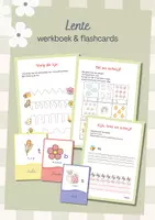 Voorbeeld - Lente werkboek + flashcards | groep 1-3 - Voorblad