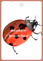 Vorschau - Arbeitsblätter - Materialpaket Marienkäfer - Deckblatt