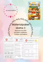 Vorschau - Test - Materialpaket Mathe 3 - Deckblatt