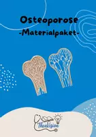 Vorschau - Arbeitsblätter - Materialpaket Osteoporose - Deckblatt
