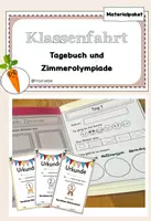 Vorschau - Arbeitsblätter - Materialpaket: Klassenfahrt - Deckblatt