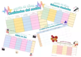 Vista previa - Hojas de trabajo - Pack ficha para audiciones musicales: Punta al lápiz - Portada