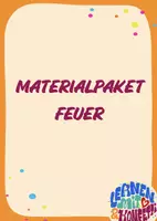 Vorschau - Arbeitsblätter - Materialpaket zur Unterrichtsreihe Feuer im Sachunterricht - Deckblatt