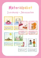 Vorschau - Spiele - Materialpaket - Zuordnungsspiele - Jahreszeiten (Freiarbeit - Lesen) - Deckblatt