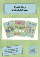 Vorschau - Mal- und Bastelvorlagen - Earth Day Materialpaket / Tag der Erde - Deckblatt