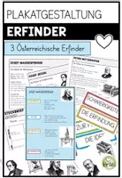 Vorschau - Stundenentwürfe - Sachunterricht Paket Grundschule – Erfinder, Zeitstrahl & Menschheitsgeschichte (fix & fertig!) - Deckblatt