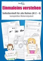 Vorschau - Arbeitsblätter - Einmaleins lernen & verstehen – Selbstlernheft für alle Reihen (Klasse 2–4) | komplettes Materialpaket - Deckblatt