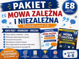 zapowiedź - Pakiet materiałów - mowa zależna i niezależna - obwoluta