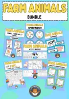 Vorschau - Arbeitsblätter - Farm animals / On the farm: Bundle (Englisch Grundschule) - Deckblatt
