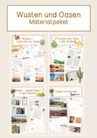 Vorschau - Stundenentwürfe - Wüsten und Oasen - Deckblatt