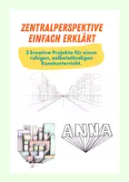 Vorschau - Stundenentwürfe - Zentralperspektive einfach erklärt – 3 kreative Zeichenprojekte ohne Vorbereitung - Deckblatt