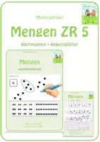 Vorschau - Arbeitsblätter - Mengen - Arbeitsblätter & Klettmappen - Deckblatt
