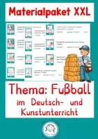 Vorschau - Stundenentwürfe - Materialpaket XXL: Fußball und Fußball WM - Deckblatt