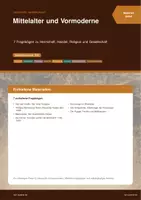 Vorschau - Arbeitsblätter - Paket: Mittelalter und Vormoderne - Deckblatt