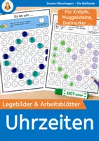 Vorschau - Arbeitsblätter - Uhrzeiten – Suchbilder & Legebilder - Deckblatt