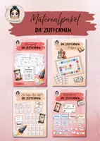 Vorschau - Arbeitsblätter - Die Zeitformen- Materialpaket - Deckblatt