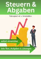 Vorschau - Arbeitsblätter - Steuern & Sozialabgaben - Deckblatt