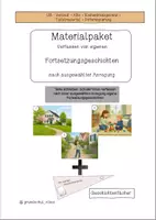 Vorschau - Stundenentwürfe - Materialpaket Fortsetzungsgeschichte - Deckblatt