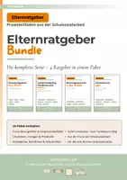 Vorschau - Merkblätter - Elternratgeber Schule – Komplettpaket | 4 Praxisleitfäden aus der Schulsozialarbeit - Deckblatt