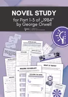 Vorschau - Arbeitsblätter - XXL Sparpaket / Teaching Bundle for "1984" by George Orwell (All-in-One-Package for Part 1-3) - Deckblatt