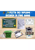 anteprima - Flashcard - 🎓✨Festa dei Diplomi – Ricordi di Fine Anno - Pagina di copertina