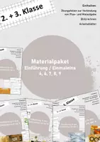 Vorschau - Arbeitsblätter - Materialpaket - Einführung / Einmaleins / Einmaleinsreihen - Deckblatt