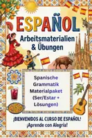 Vorschau - Unterrichtsreihen - Spanische Grammatik Materialpaket (Ser/Estar + Lösungen) - Deckblatt