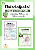 Vorschau - Stundenentwürfe - Materialpaket: Methode Fishbowl Diskussion zum Thema Wald - Deckblatt