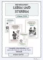 Vorschau - Unterrichtsreihen - Materialpaket - Leben und Sterben - Deckblatt