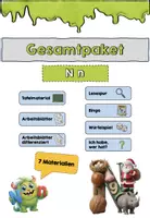 Vorschau - Arbeitsblätter - Nn Materialpaket Gesamtpaket - Deckblatt