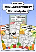 Vorschau - Arbeitsblätter - Wachsendes Materialpaket Mini-Arbeitshefte - Deckblatt