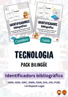 Vista previa - Unidades / Secuencias / Situaciones de Aprendizaje - Pack bilingüe: Tecnologia - Identificadors bibliogràfics (català i castellà) - Portada