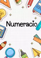 Vista previa - Tarjetas / Manipulativos - NUMERACIÓ - Portada