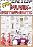 Vorschau - Arbeitsblätter - XXL-Materialpaket Musikinstrumente - Musik Jg.4-6 - Deckblatt
