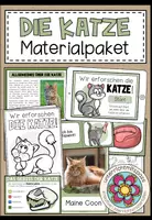 Vorschau - Stundenentwürfe - DIE KATZE – Materialpaket (3.-5. Schulstufe) - Deckblatt