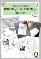 Vorschau - Arbeitsblätter - Materialpaket: Muttertags-Heftchen und Vatertags-Heftchen - Deckblatt
