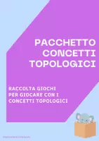anteprima - Esercizi - PACCHETTO PREPOSIZIONI E CONCETTI TOPOLOGICI - Pagina di copertina