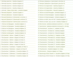 Vorschau - Arbeitsblätter - Mathematik 5./6./+250 Aufgaben/18 Videos/50 H5P/Interaktiv - Deckblatt