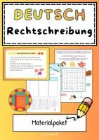 Vorschau - Stationenlernen - Materialpaket: Rechtschreibung - Deckblatt