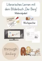 Vorschau - Arbeitsblätter - Materialpaket - Literarisches Lernen mit dem Bilderbuch "Der Berg" - Deckblatt