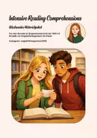 Vorschau - Arbeitsblätter - Materialpaket Intensive Reading Comprehension - Deckblatt