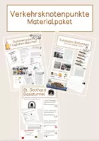 Vorschau - Stundenentwürfe - Materialpaket Verkehrsknotenpunkte - Deckblatt