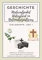 Vorschau - Arbeitsblätter - Materialpaket "Widerstand im Nationalsozialismus" - Deckblatt