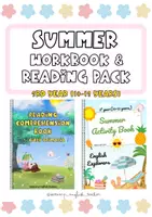 Vista previa - Manualidades / Dibujos para colorear - SUMMER ACTIVITY AND READING BOOK PACK (10-12 YEARS) - Portada