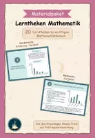 Vorschau - Arbeitsblätter - Lerntheken-Paket Mathematik Klasse 5-10 - Deckblatt