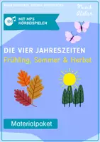 Vorschau - Arbeitsblätter - Materialpaket: Vivaldi – Frühling, Sommer & Herbst - Deckblatt