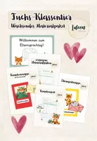 Vorschau - Arbeitsblätter - Fuchsklasse Wachsendes Materialpaket - Deckblatt